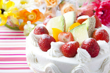 記念日のケーキ