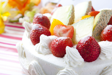 記念日のケーキ
