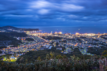 Fototapeta na wymiar Otaru, Japan Cityscape