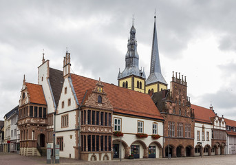 Fototapeta na wymiar town hall of Lemgo, Germany