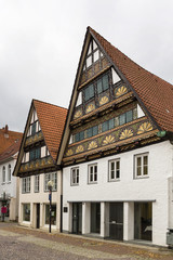 Fototapeta premium Street in Lemgo, Germany