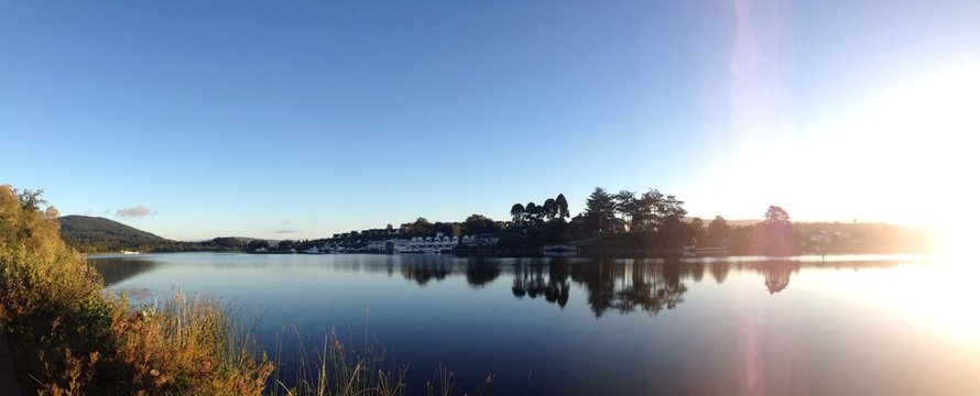 Sunrise on the lake