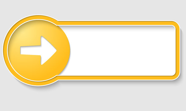 yellow text frame and arrow