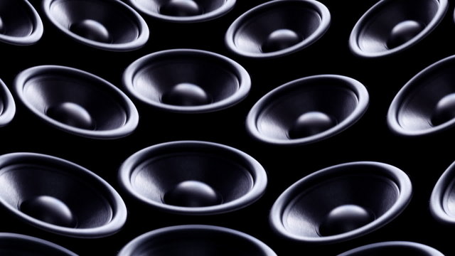 Bass speakers background