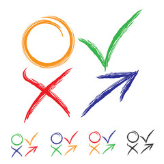 Vector Graphics for writing © puckillustrations