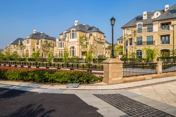 Naklejka premium villa residence in china