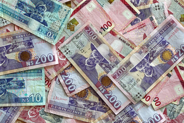 Obraz na płótnie Canvas Namibia Dollar
