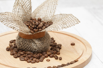 Fototapeta premium roasted сoffee grains