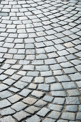Obraz premium Block pavement of ancient street.