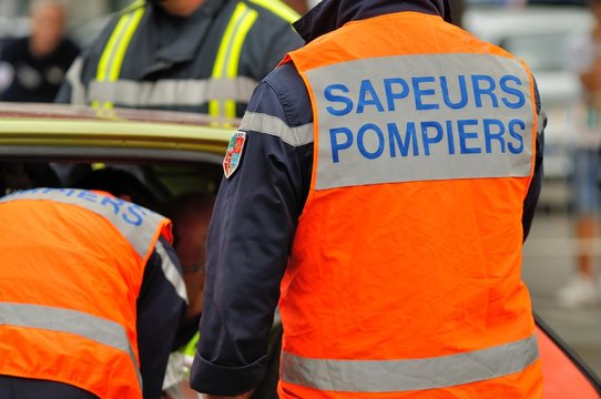 Intervention des pompiers