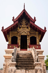 Obraz premium Thai temple church roof