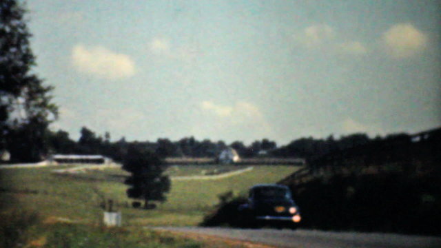 Driving Through The Virginia Countryside-1940 Vintage 8mm film