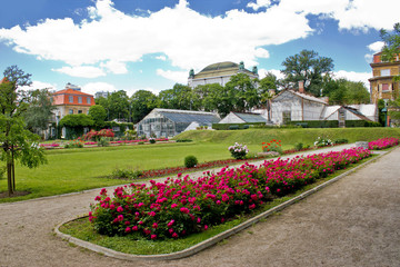 Obraz premium Botanical garden in Town of Zagreb