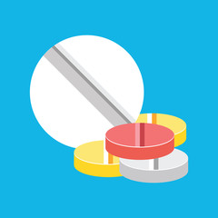Vector Pills Icon