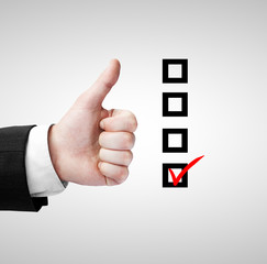 like and checklist