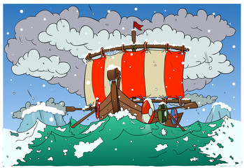 Viking boat 2 - 57381821