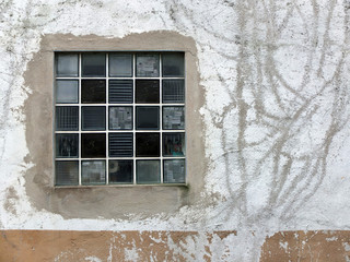 Fenster aus Glasbausteinen