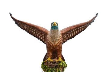 Crédence de cuisine en verre imprimé Aigle The status of eagle in Langawi