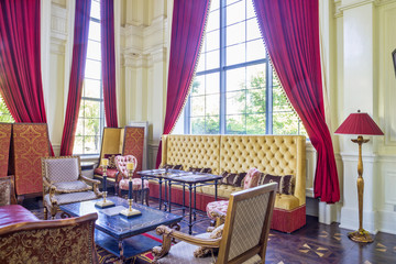 drawing room in villa
