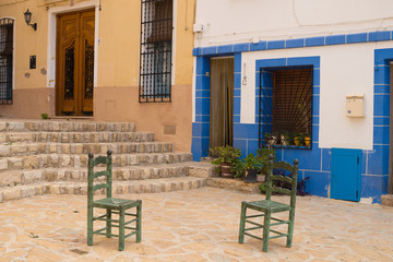 Andalusian villages square