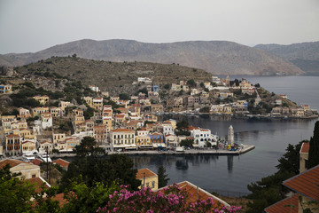 Острова Греции. Утро на Сими