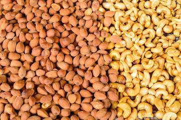 Smoked almond and cashew