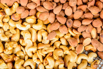 Smoked almond and cashew
