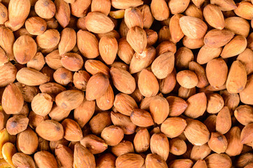 Obraz premium Smoked almonds