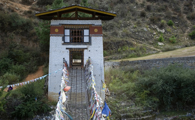Monastery, Tamchhog Lhakhang, Bhutan