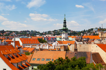 Obraz premium View of the historical center of Bratislava
