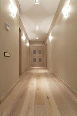 Interior of designer corridor