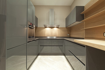 Interior of designer kitchen