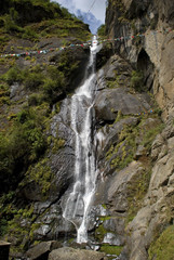 Fototapeta na wymiar Wodospad, Takthsang Goemba, Bhutan