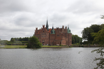 Fototapeta na wymiar Egeskov Castle - Denmark