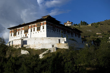 Fototapeta na wymiar Paro Dzong, Bhutan