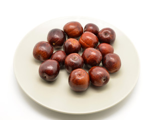 Delicious fresh jujube