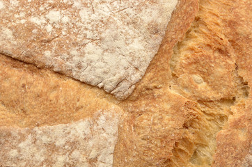 loaf of bread, macro