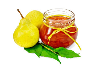 Jam pear with pears