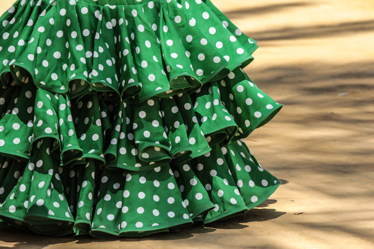 Traje de flamenca
