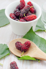 mulberries