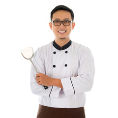 Portrait of Asian chef