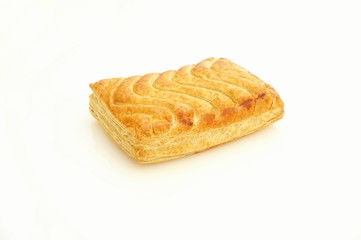 savory pastry on white