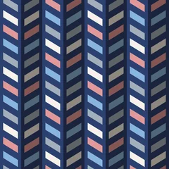 Afwasbaar behang Zigzag Mode abstract chevronpatroon
