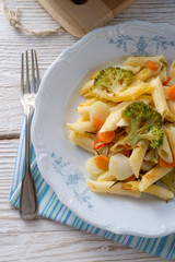 .Pasta Casserole with vegetables