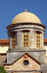 Fototapeta na wymiar Agia Triada - Orthodox monastery on the island of Crete.
