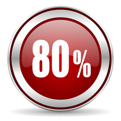 80 percent icon