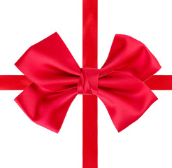 red bow ribbon