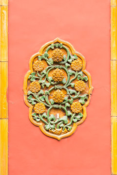 The Chinese carving