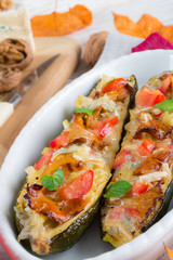 stuffed zucchini