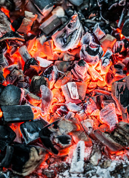 Red-hot coal